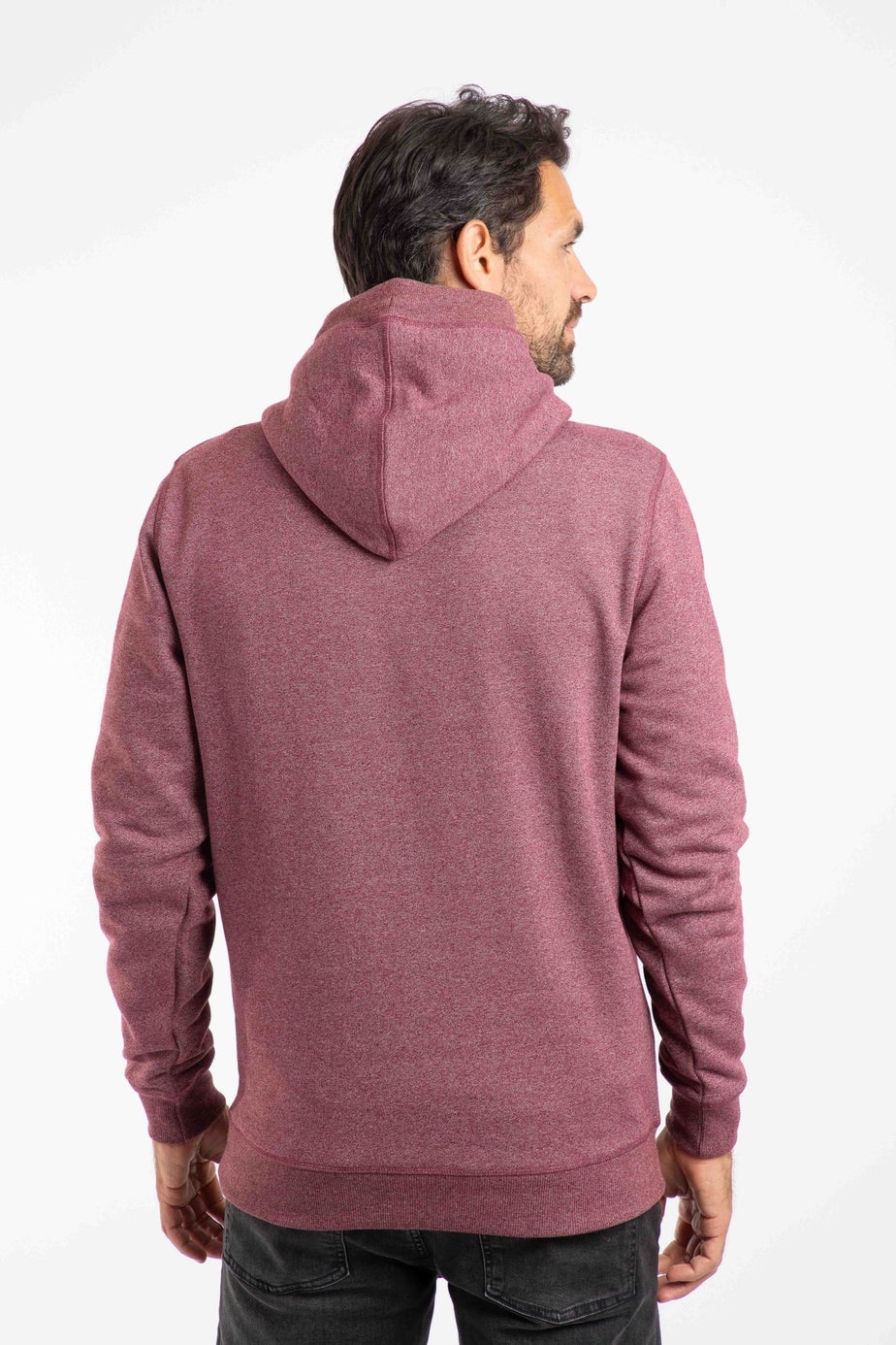 Weird Fish Antique Cherry Perranporth Embossed Grindle Hoodie