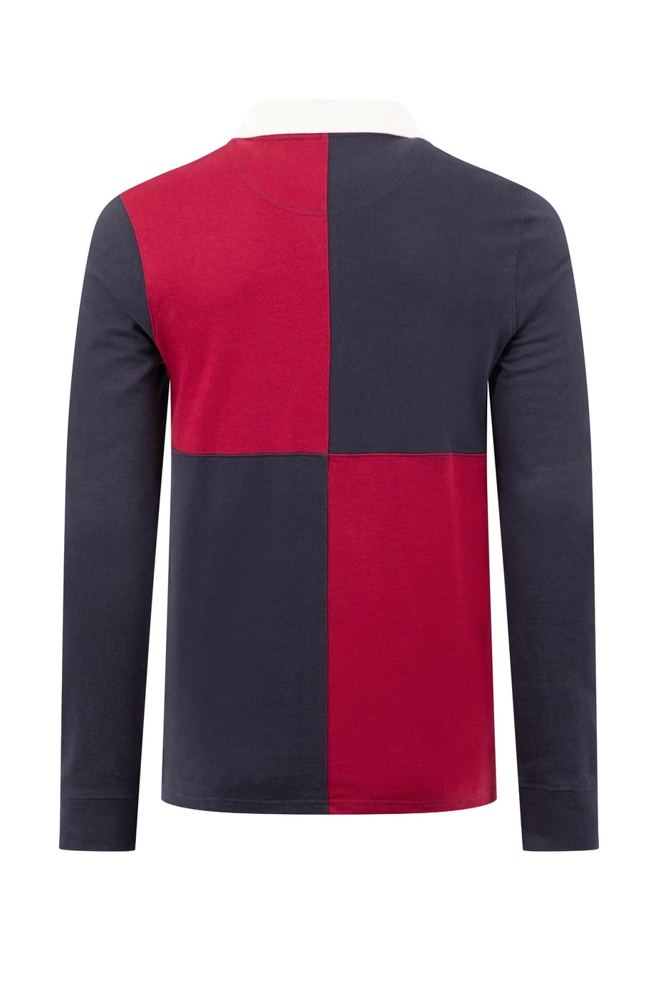 Weird Fish Garnet Lyon Colour Block Rugby Shirt