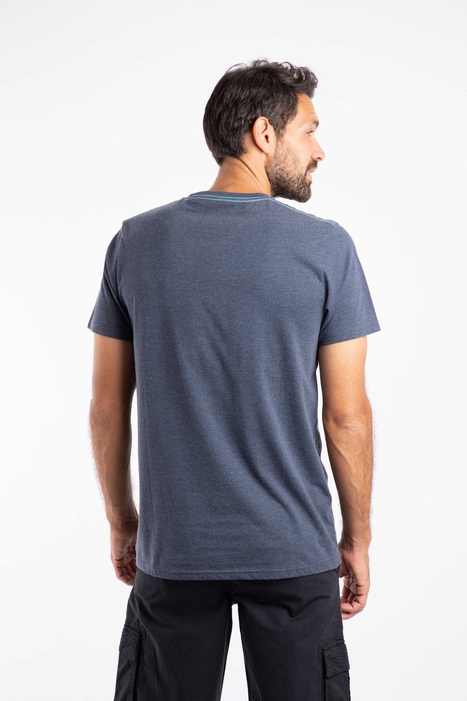 Weird Fish Navy Explorer Front Print Graphic T-Shirt