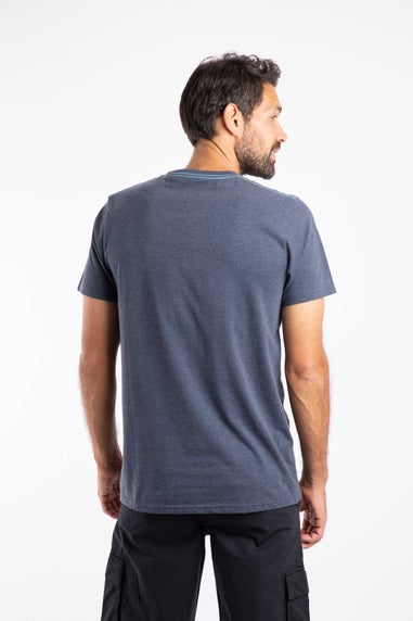 Weird Fish Navy Explorer Front Print Graphic T-Shirt