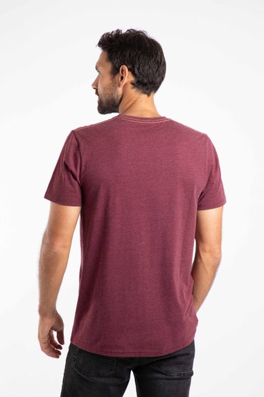 Weird Fish Aubergine Explorer Front Print Graphic T-Shirt