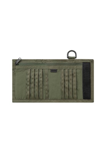 Weird Fish Artichoke Green Calden  Ripper Wallet