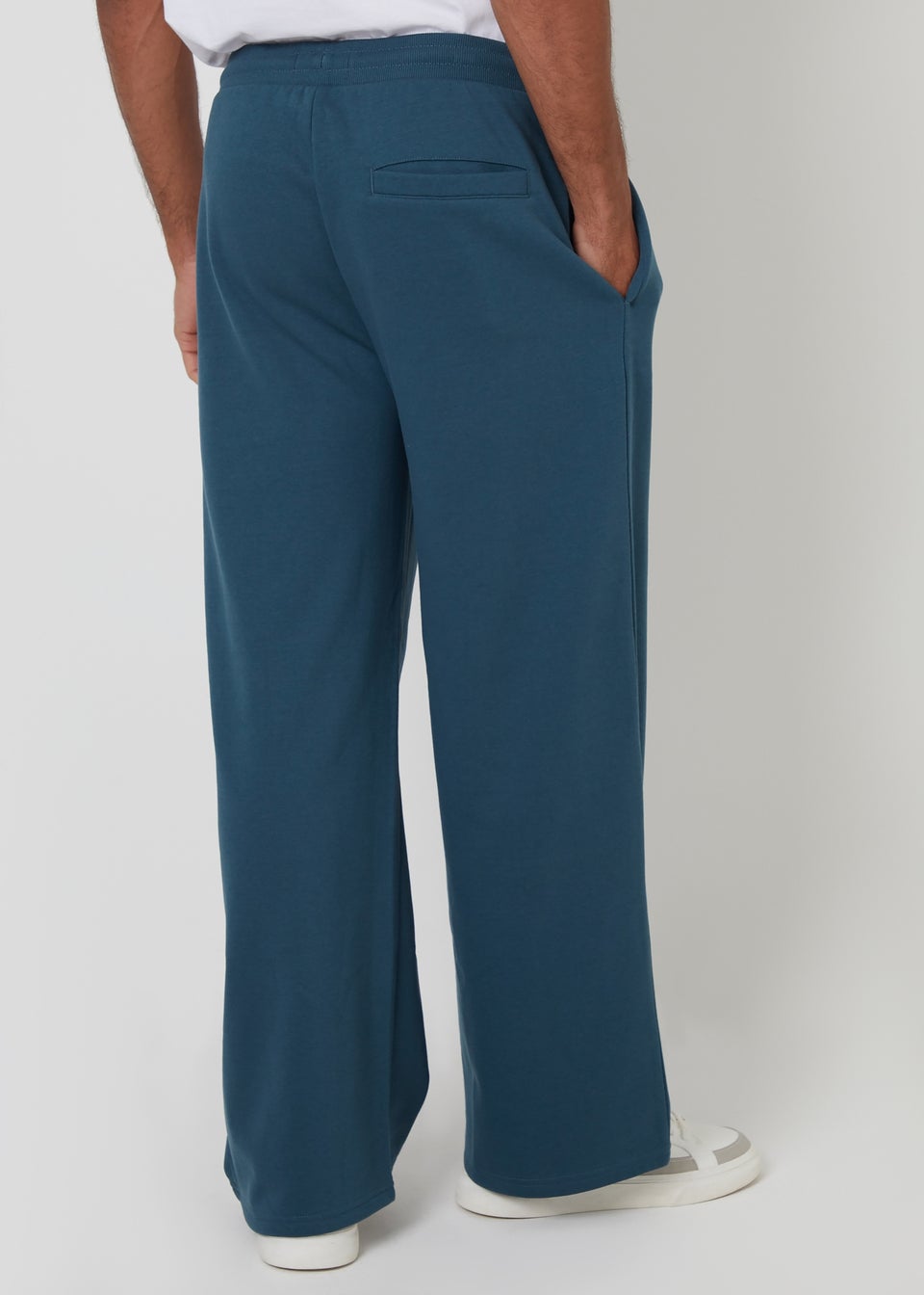 Threadbare Blue Wide Leg Joggers