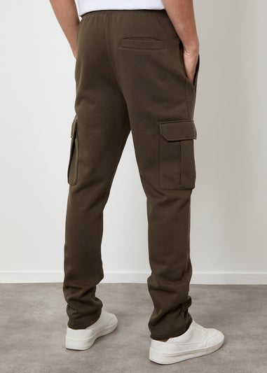 Threadbare Khaki Cargo Joggers