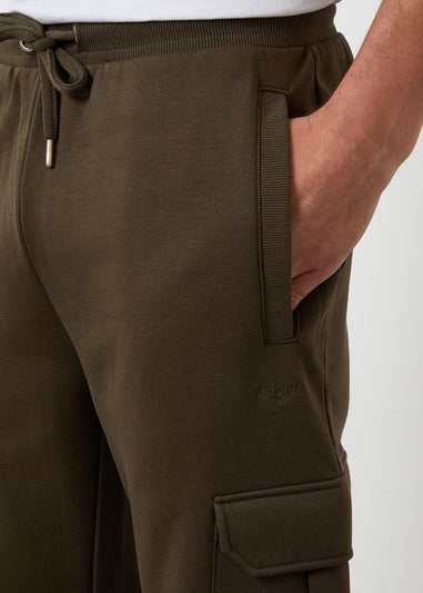Threadbare Khaki Cargo Joggers