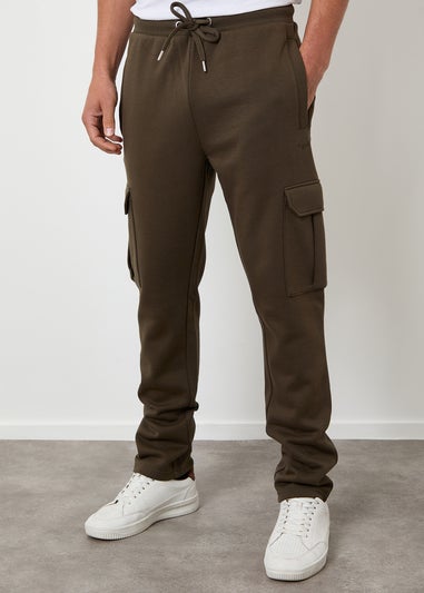 Threadbare Khaki Cargo Joggers