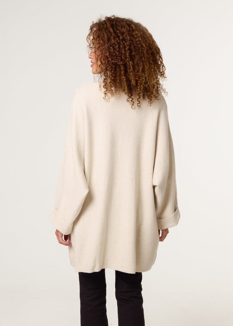 Blue Vanilla Stone Heavy Knit Cardigan