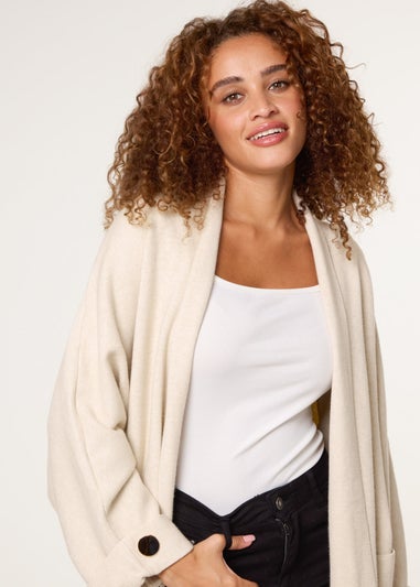 Blue Vanilla Stone Heavy Knit Cardigan