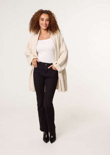 Blue Vanilla Stone Heavy Knit Cardigan