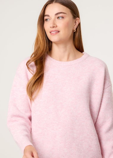 Blue Vanilla Pink Round Neck Jumper