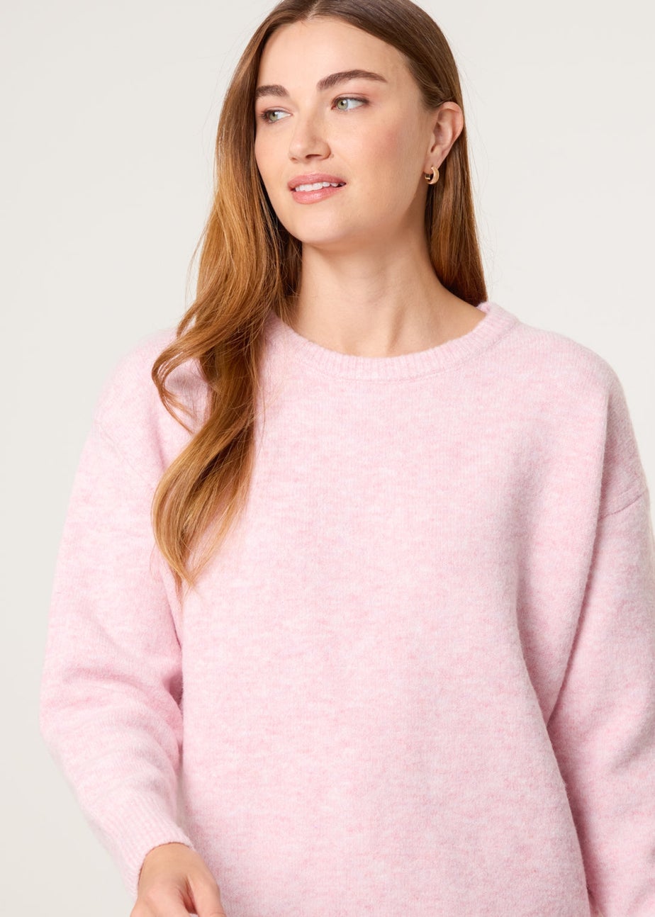 Blue Vanilla Pink Round Neck Jumper