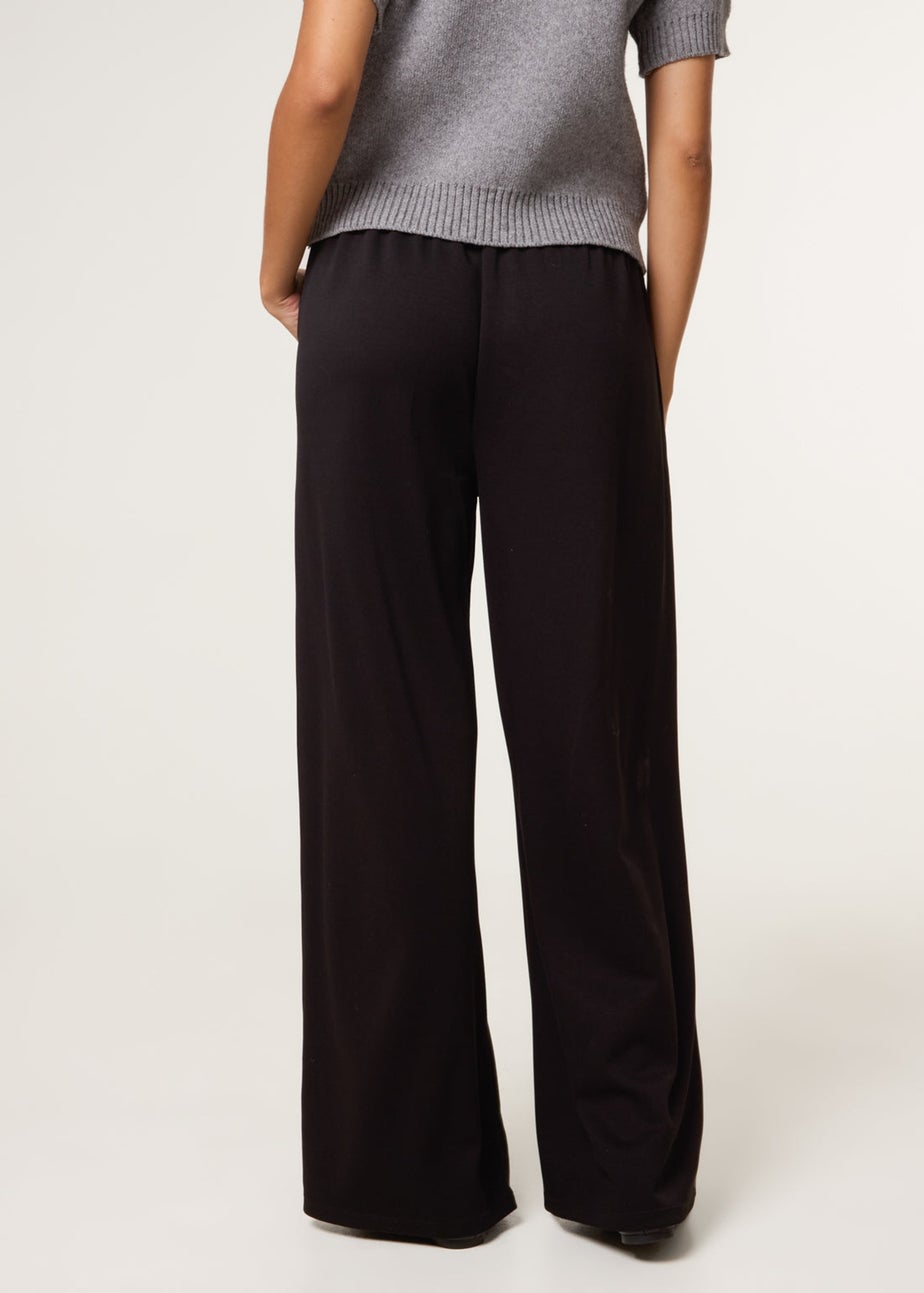 Blue Vanilla Black Wide Leg Trouser
