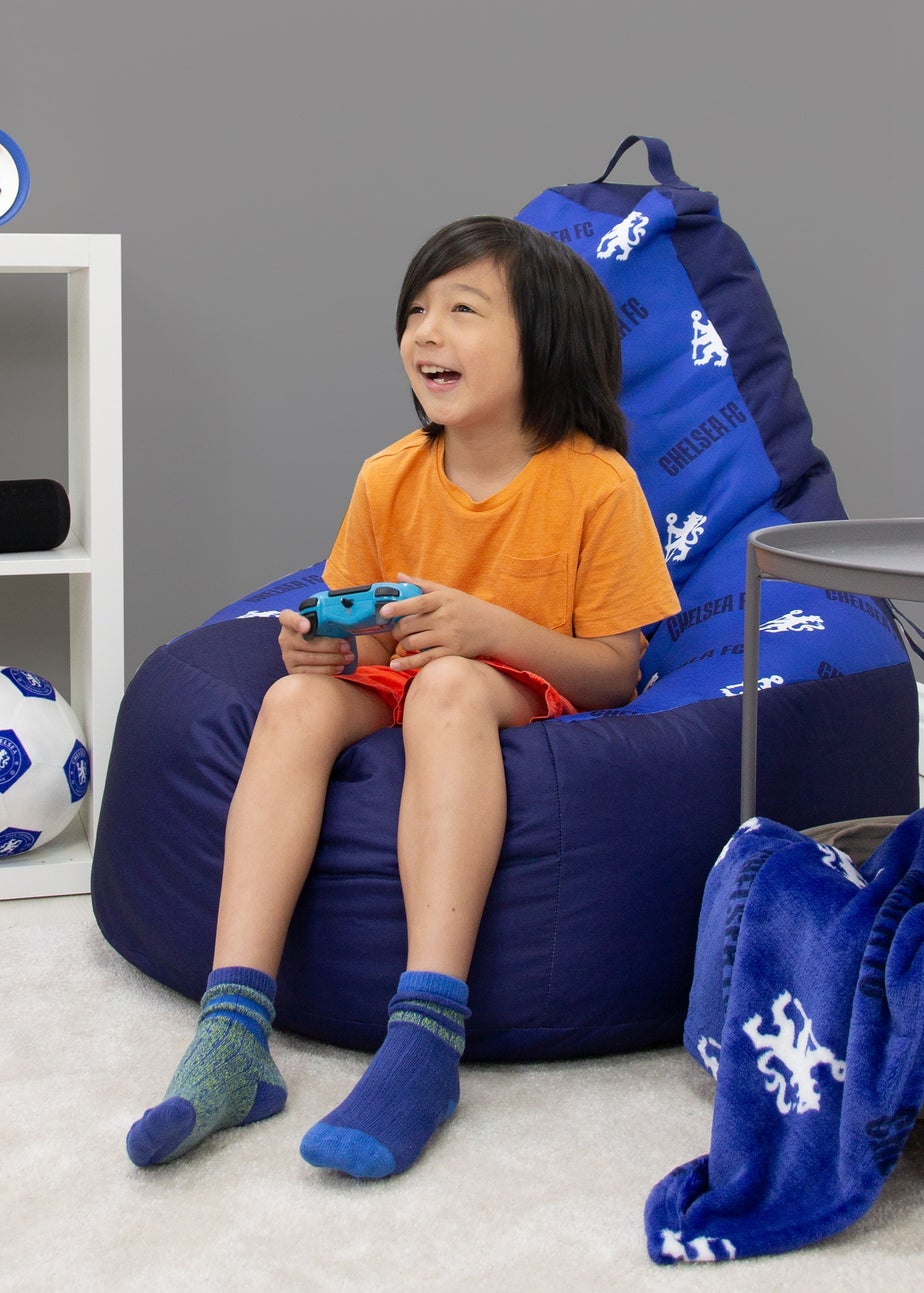 Chelsea FC Blue Rocker Bean Chair