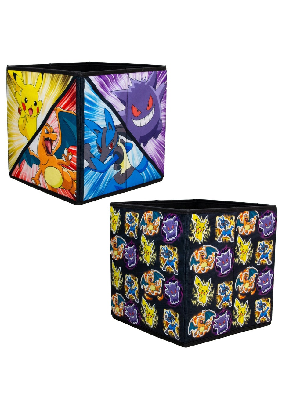 Pokemon PowPow Multicolour Two Pack Storage Box