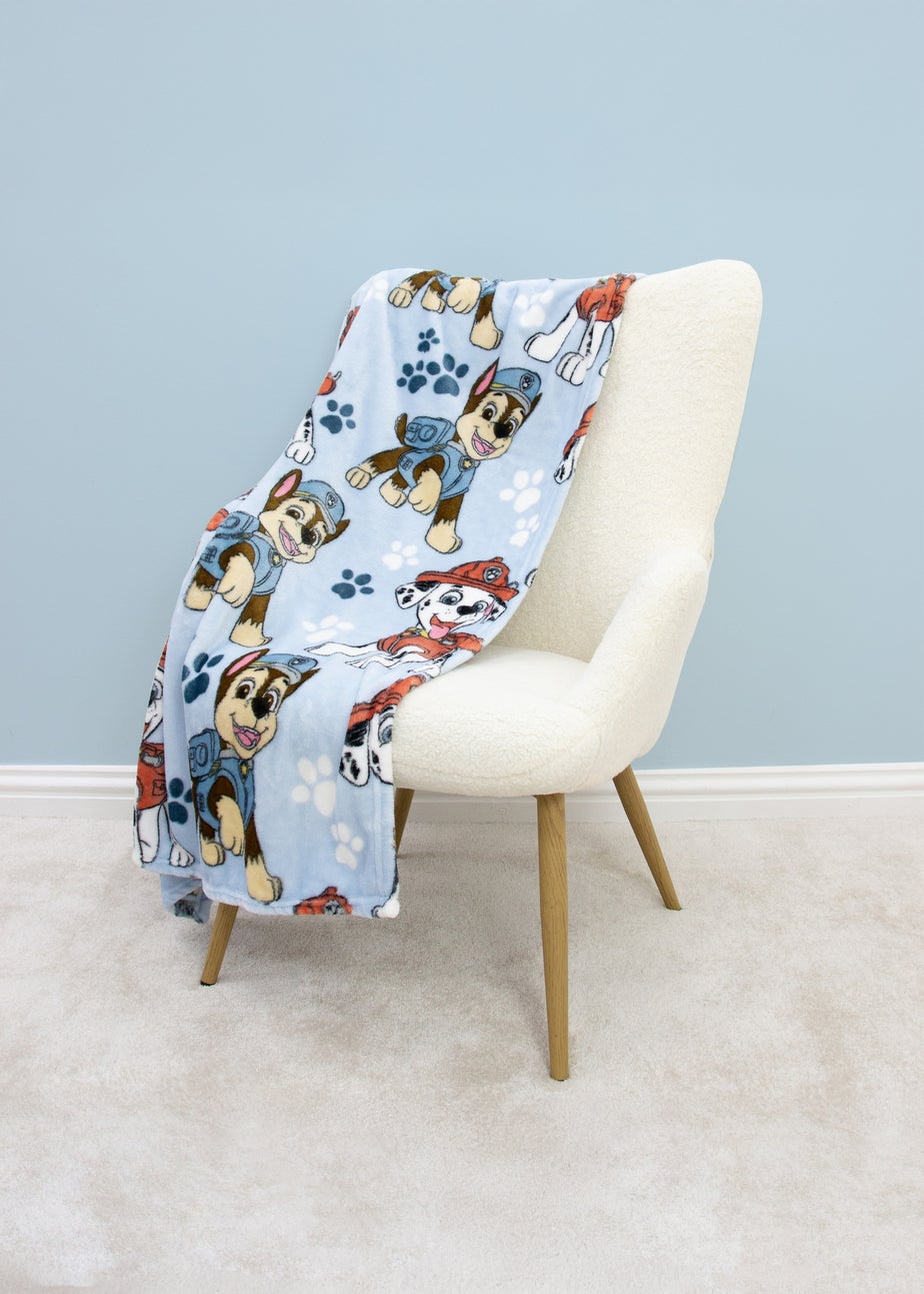 Paw Patrol Sketchy Blue Fleece Blanket