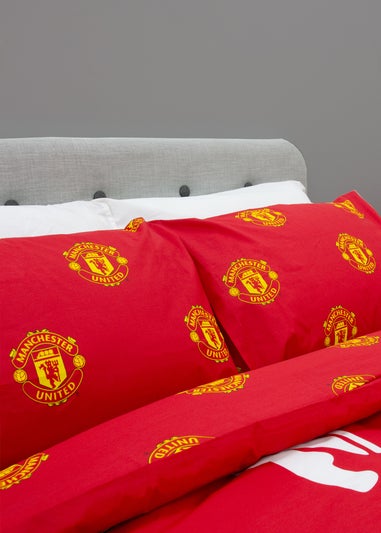 Manchester United FC Patch Red Duvet Cover