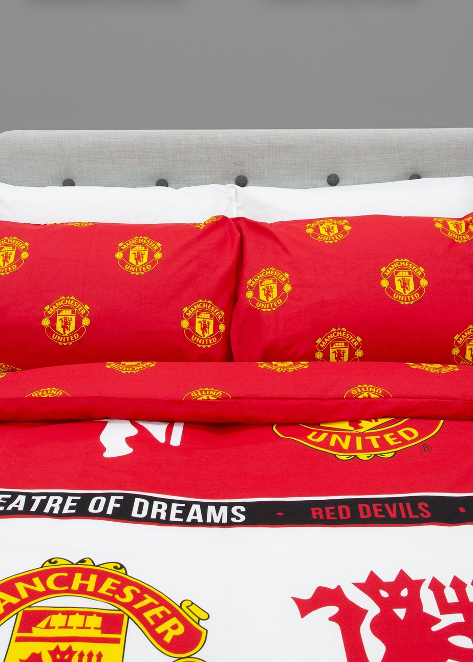 Manchester United FC Patch Red Duvet Cover