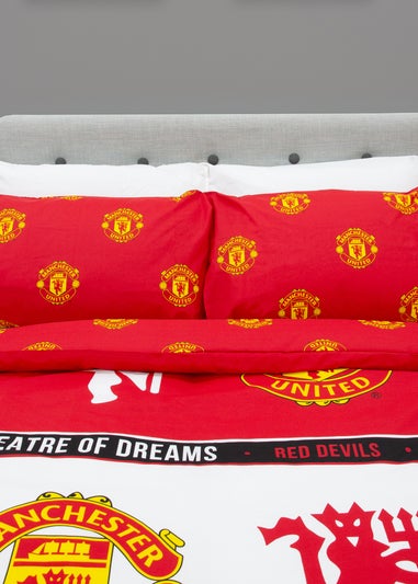 Manchester United FC Patch Red Duvet Cover