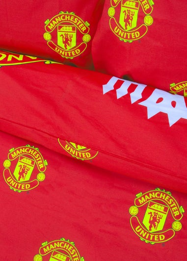Manchester United FC Patch Red Duvet Cover