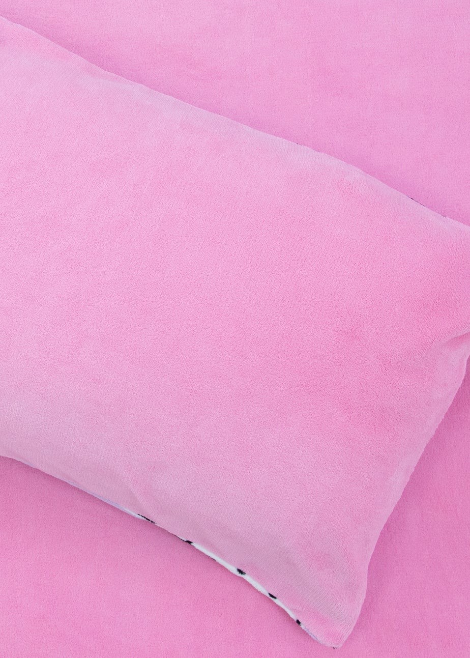 Hello Kitty Chill Pink Fleece Duvet Cover Set