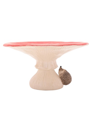 Country Living Red Toadstool & Hedgehog Cake Stand