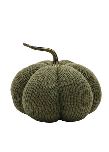 Country Living Green Pumpkin Doorstop