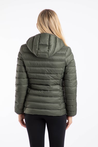 Weird Fish Deep Lichen Green Eshka Lightweight Padded Jacket