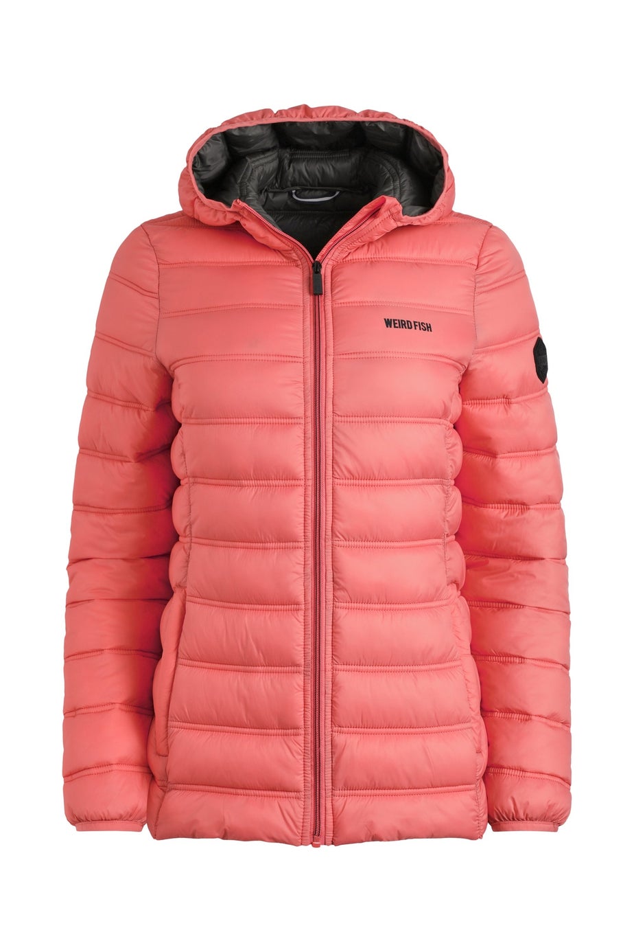 Weird Fish Coral Spice Eshka Lightweight Padded Jacket