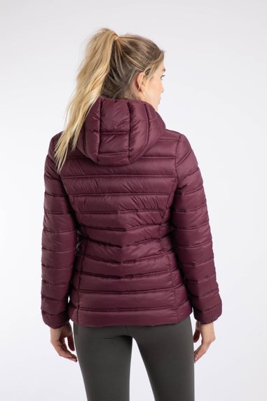 Weird Fish Aubergine Eshka Lightweight Padded Jacket