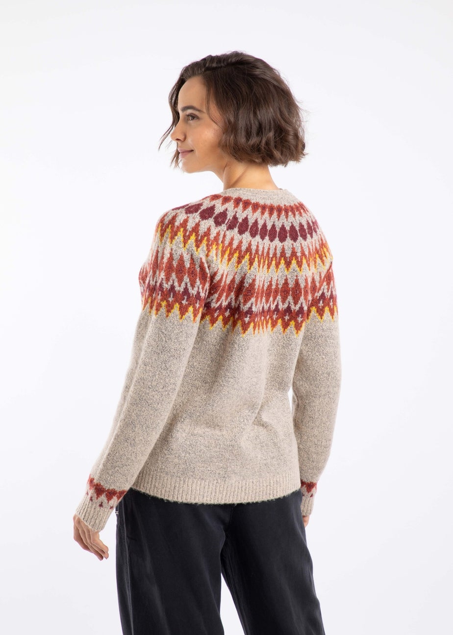 Weird Fish Chalk Hatty Fair Isle Cardigan