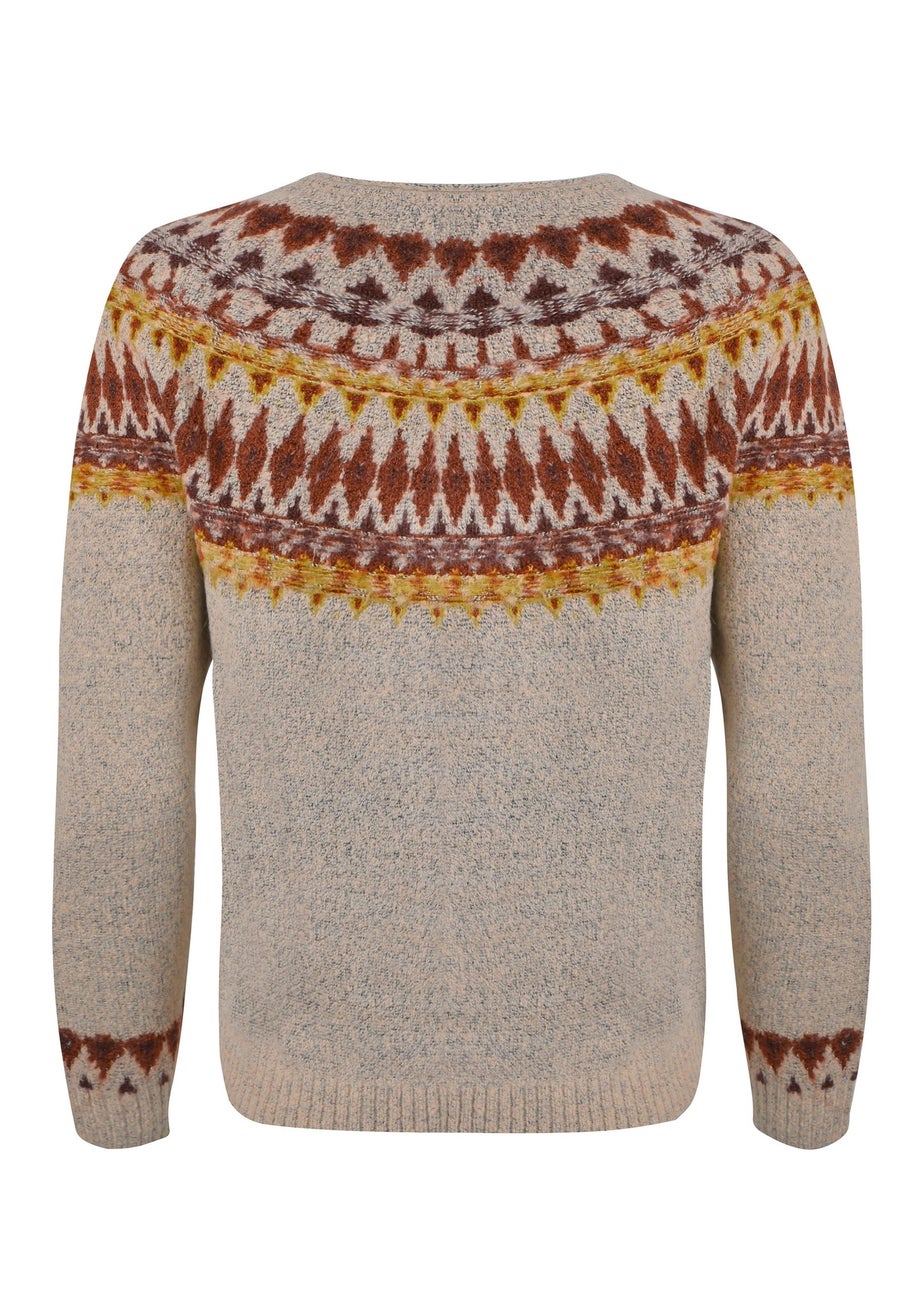 Weird Fish Chalk Hatty Fair Isle Cardigan