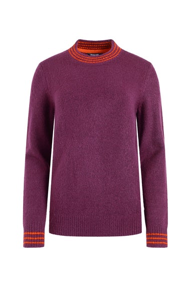 Weird Fish Beet Dawkins Tipped Jumper