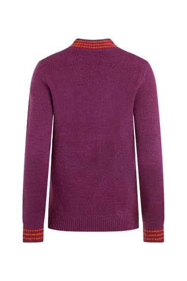 Weird Fish Beet Dawkins Tipped Jumper