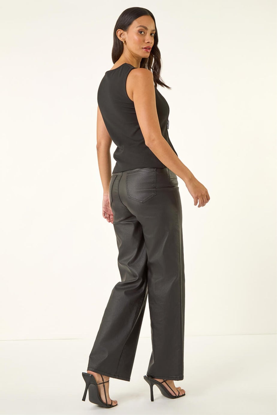 Dusk Black Bow Detail Waistcoat