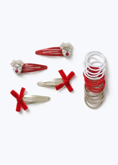 Muse Red Christmas Reindeer Hair Accessories