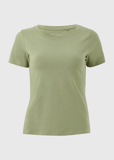 Sage Green Smart Fitted T-Shirt