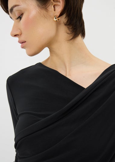 Black Wrap Over Top
