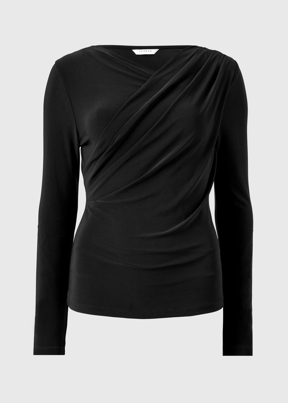 Black Wrap Over Top