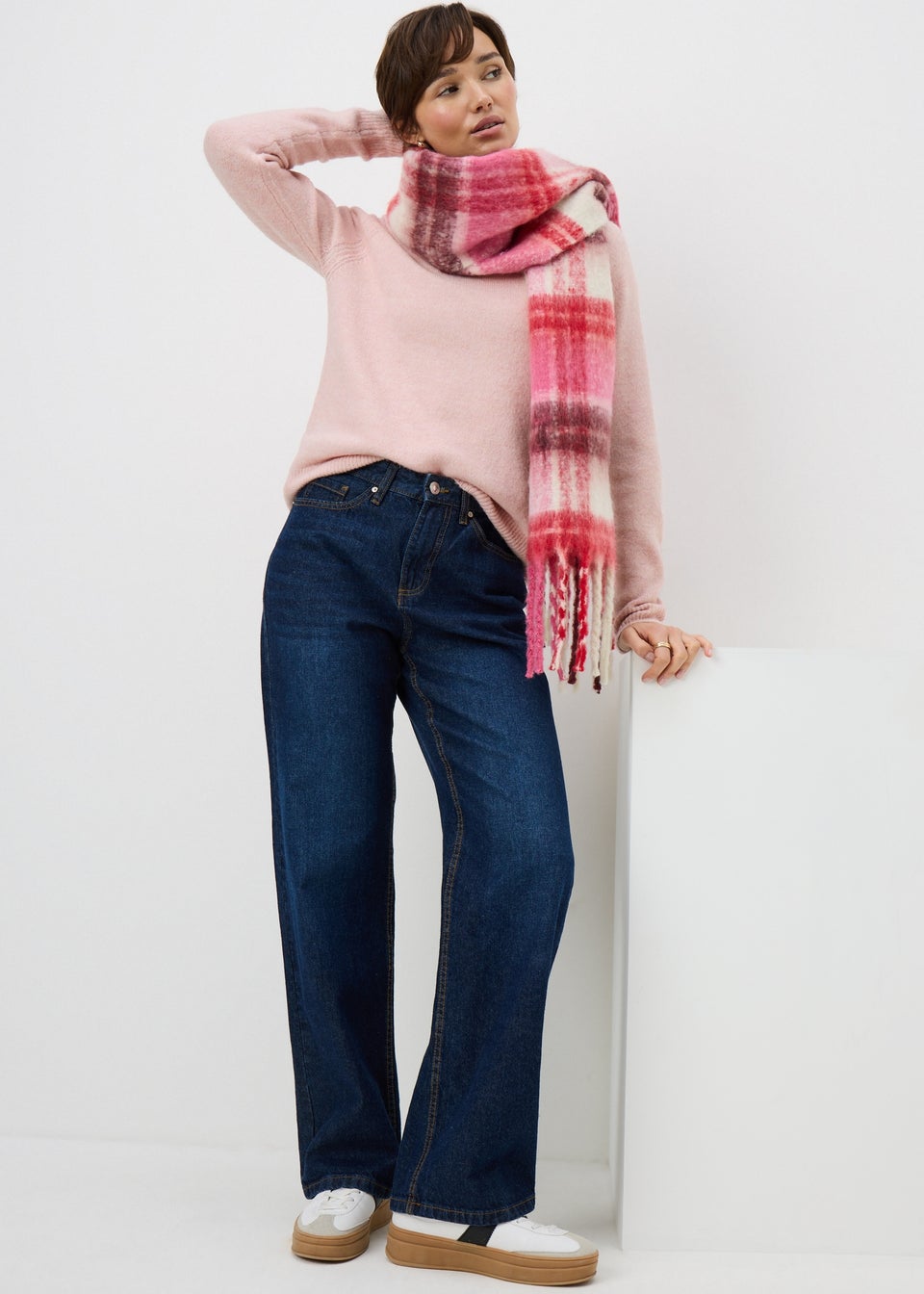 Light Pink Statement Jumper