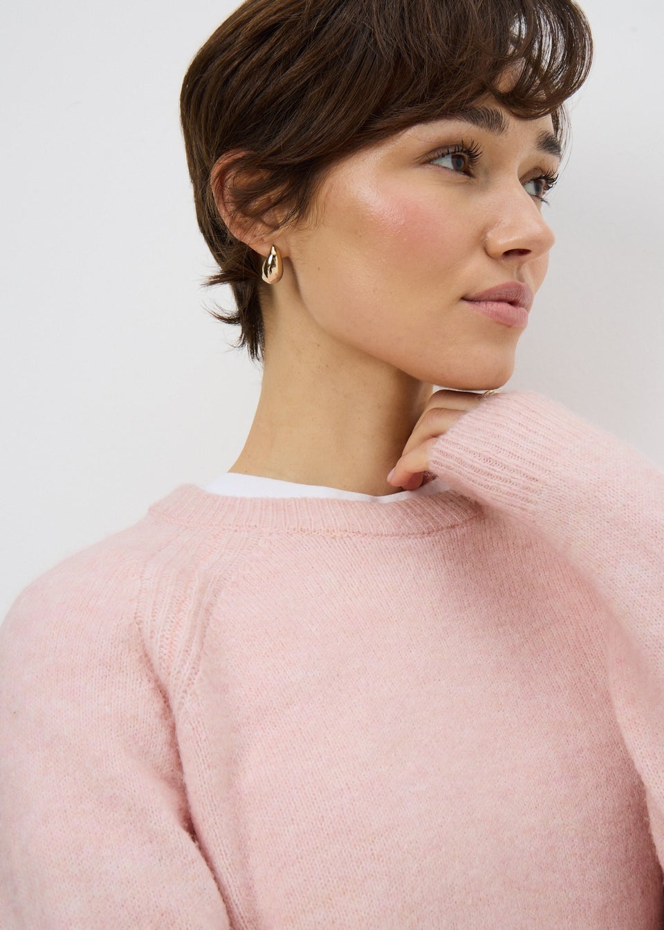 Light Pink Statement Jumper