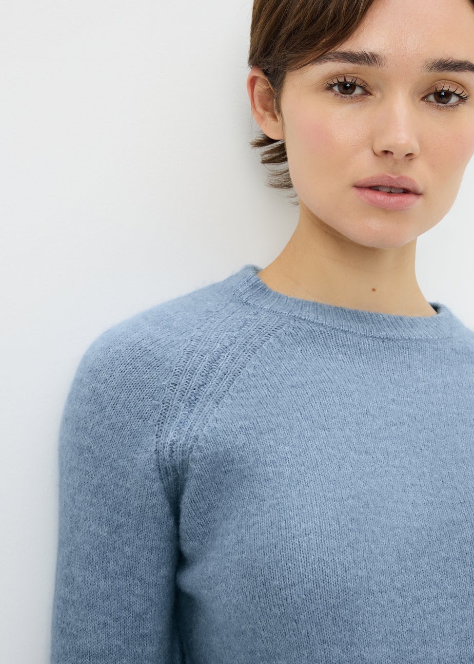 Light Blue Statement Jumper