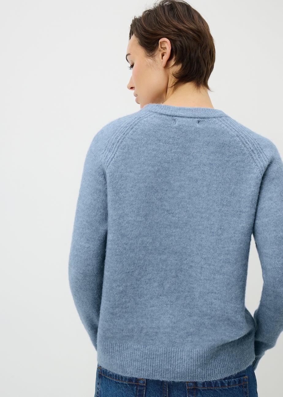 Light Blue Statement Jumper