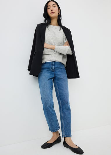 Light Grey Crew Neck Jumper