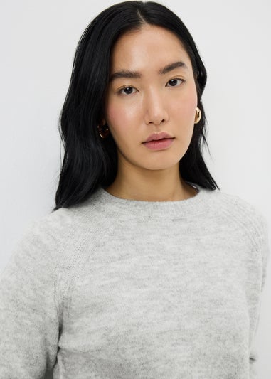 Light Grey Crew Neck Jumper