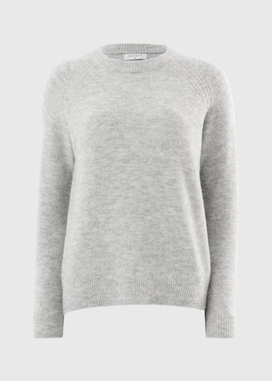Light Grey Crew Neck Jumper