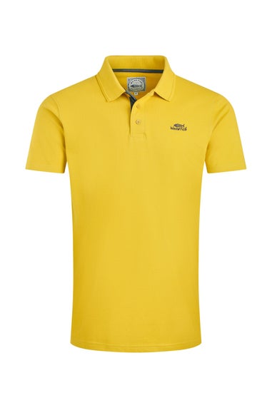 Weird Fish Antique Moss Miles Pique Polo Shirt