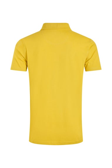 Weird Fish Antique Moss Miles Pique Polo Shirt