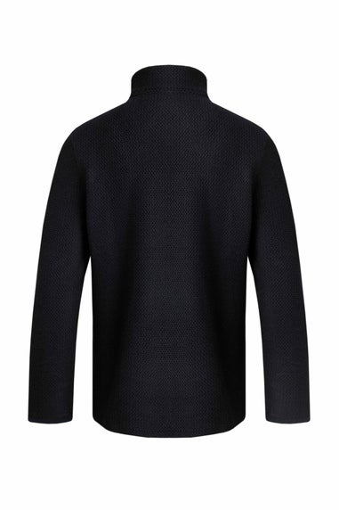 Weird Fish Black Cruiser 1/4 Zip Macaroni