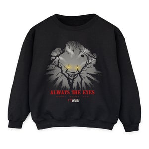 Welcome To Derry Always The Eyes Black Graphic Sweatshirt
