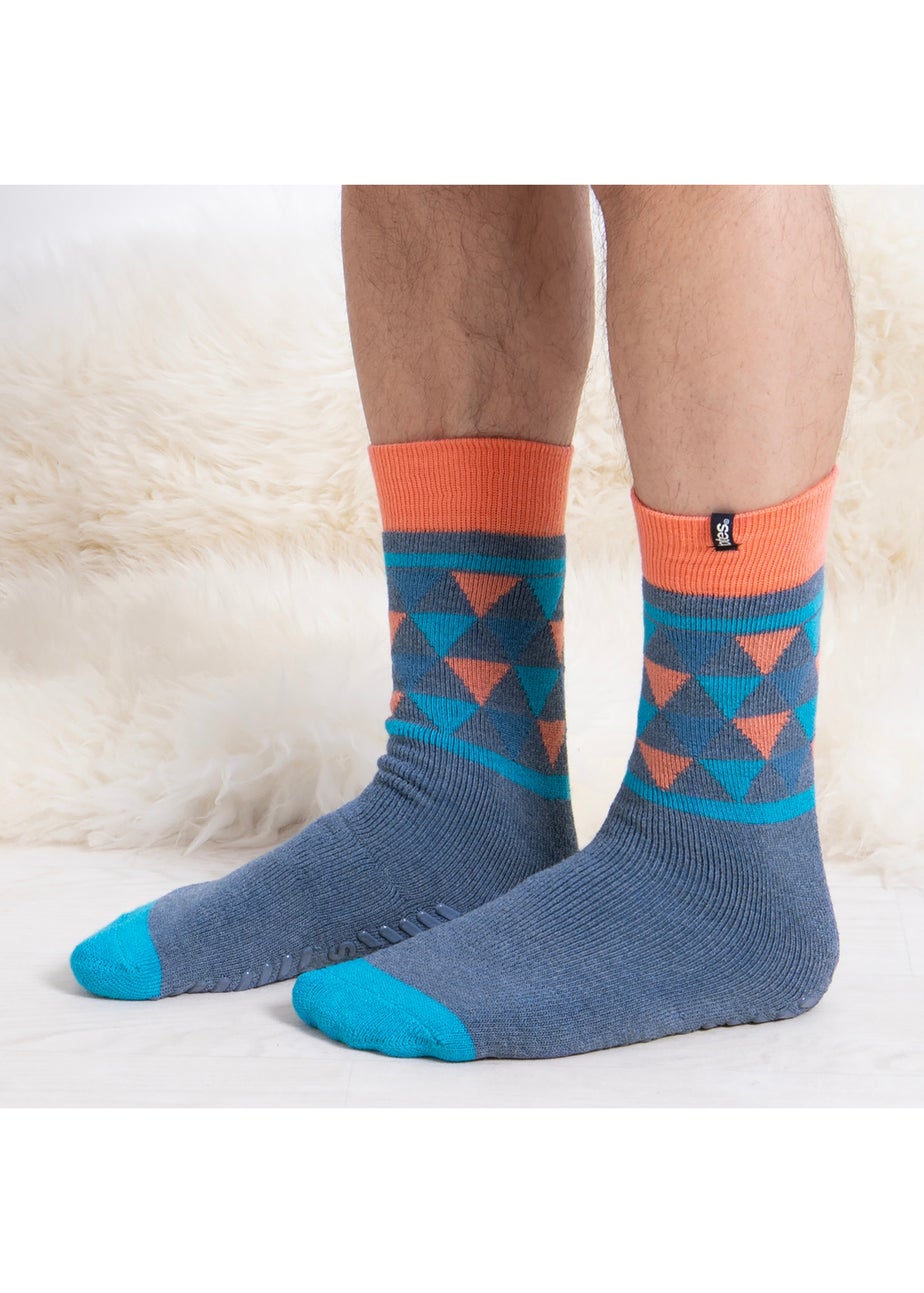 Totes Toasties Mens Original Slipper Socks 2 Pack